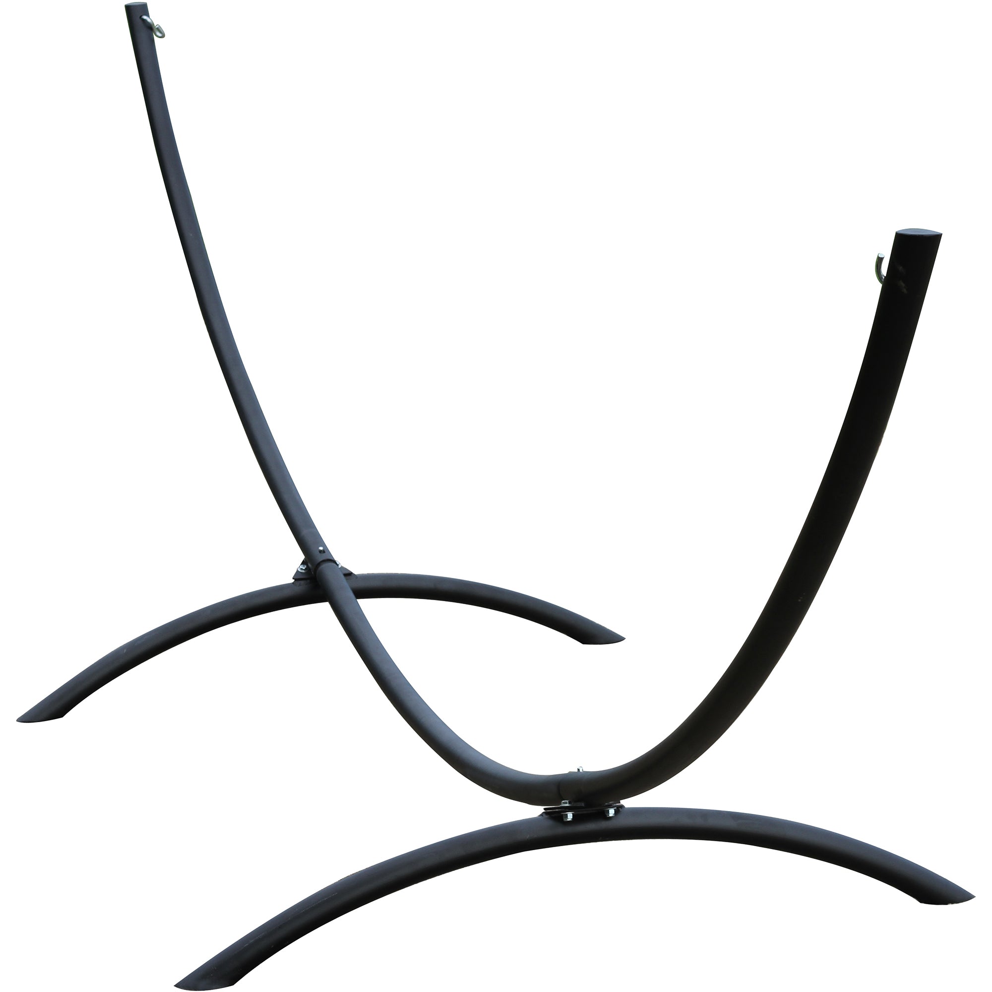 Steel Arc Hammock Stand (15ft/467cm) - Black