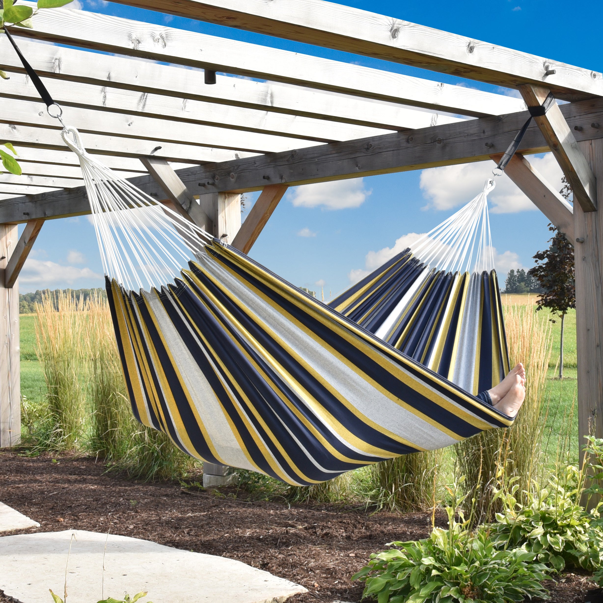 Brazilian Style Cotton Hammock - Serenity