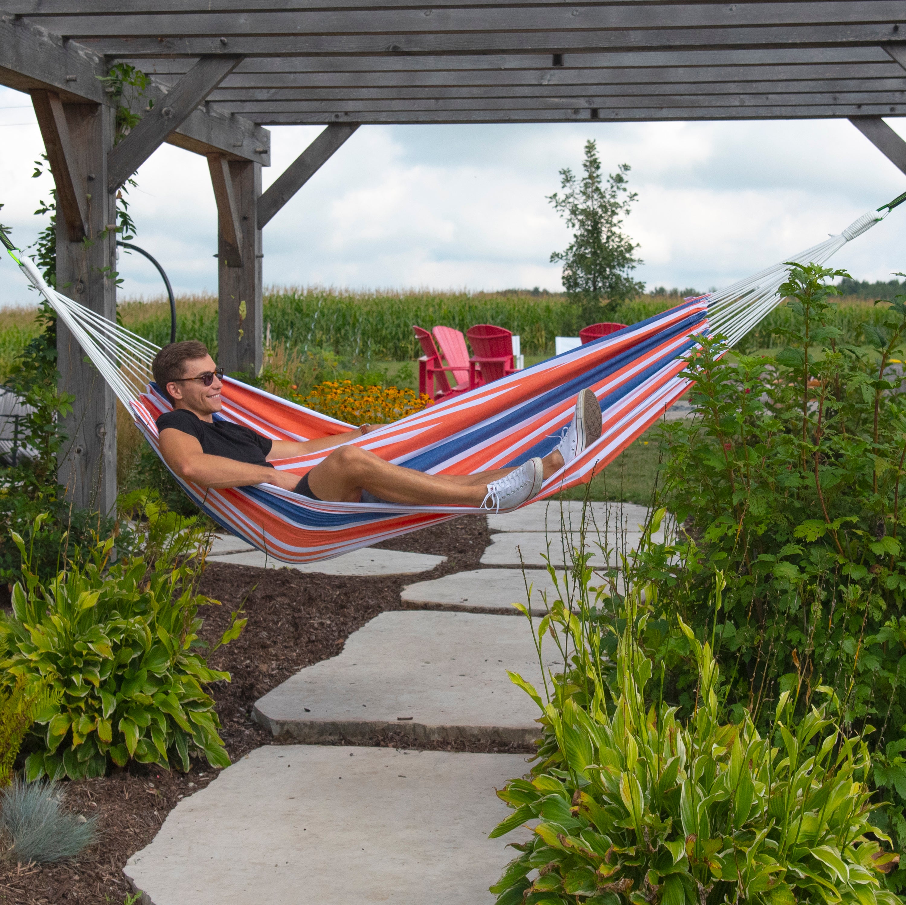 Universal Replacement Cotton Hammock - Orange Punch