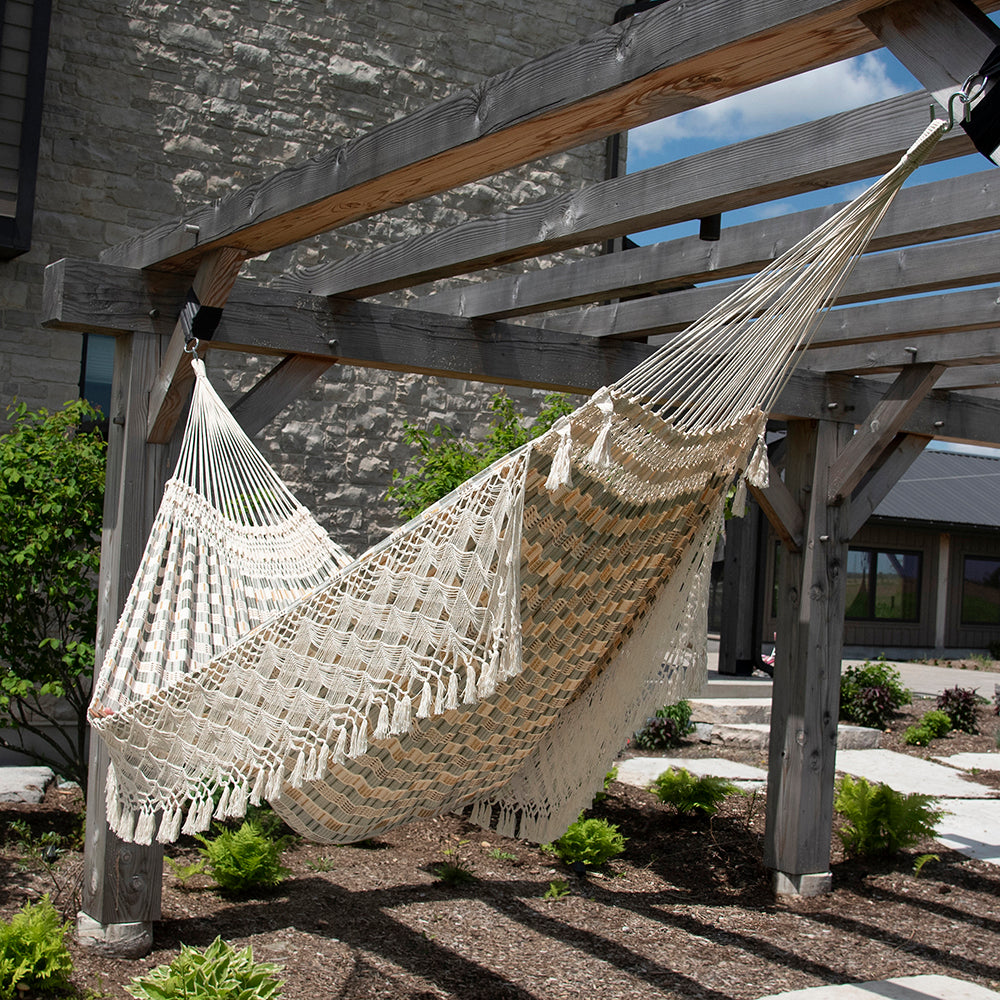 Authentic Brazilian Luxury Hammock - Honey Island