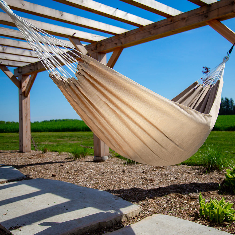 Brazilian Style Sunbrella® Hammock - Sand