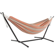 Double Sunbrella® Hammock with Stand (9ft/280cm) - Cameo