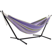 Double Cotton Hammock with Stand (9ft/280cm) - Tranquility