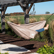 Mesh Camping Hammock - Sand & Sky