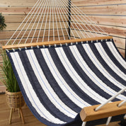 Sunbrella® Quilted Spreader Bar Hammock - Harbour