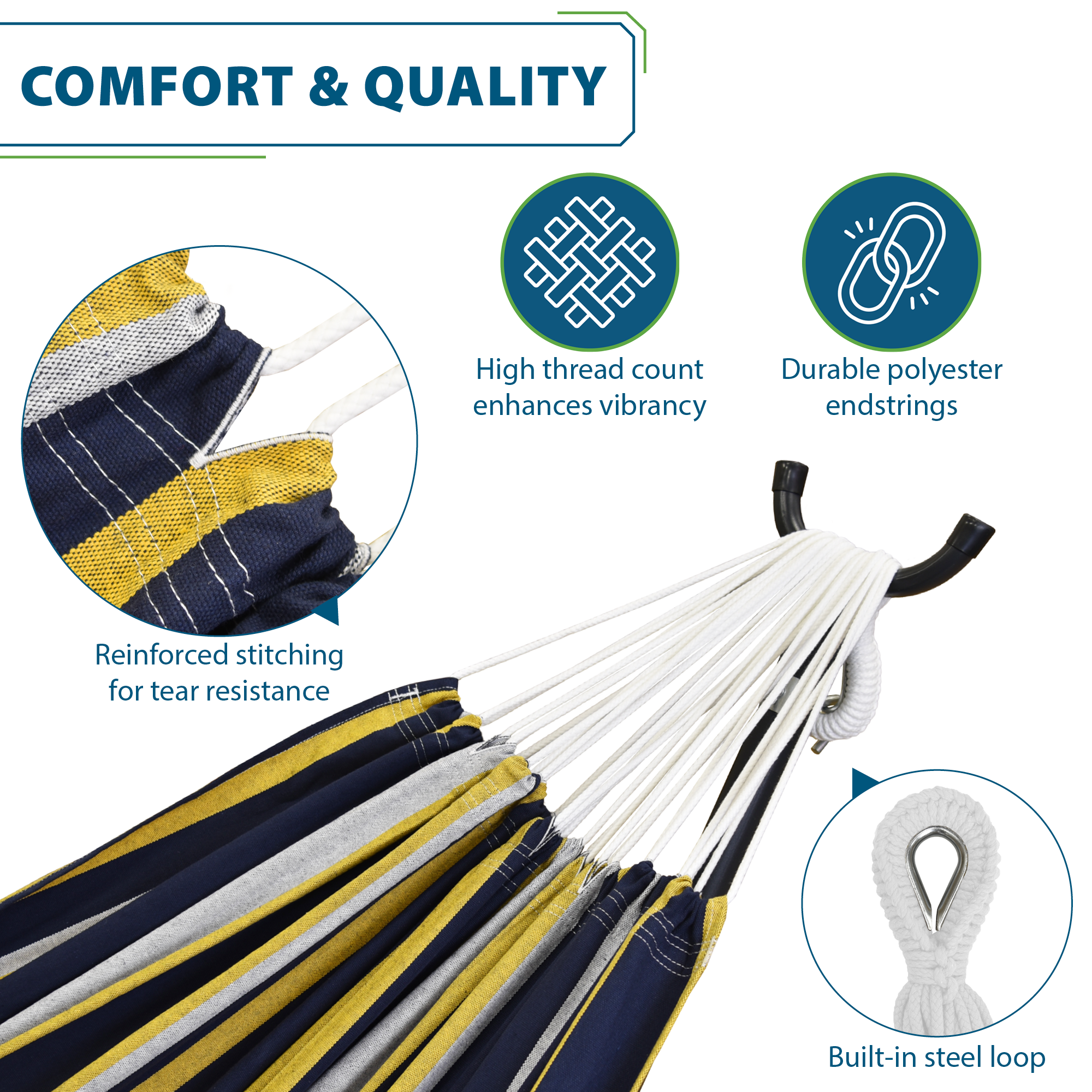 Universal Replacement Cotton Hammock - Serenity