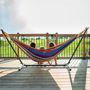 Brazilian Style Cotton Hammock - Tropical