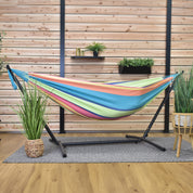 Double Cotton Hammock with Stand (9ft/280cm) - Byron Bay