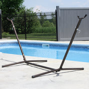 Universal Steel Hammock Stand (9ft/280 cm) - Oil Rubbed Bronze