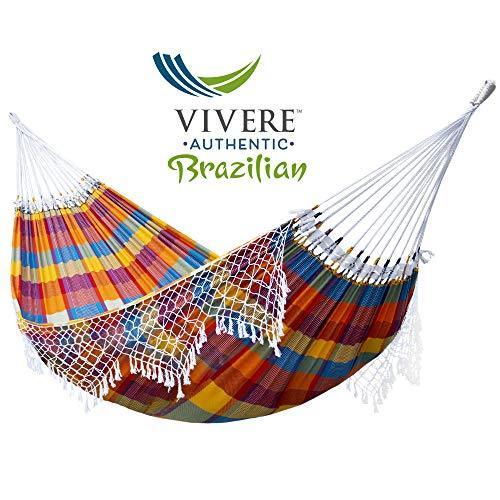 Authentic Brazilian Tropical Hammock - Double – Vivere Canada